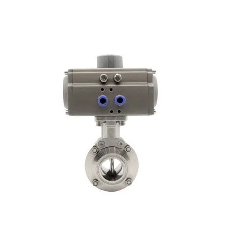 Stainless Steel 316l Sanitary Hygienic Pneumatic Actuator Tri Clamped