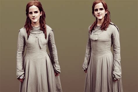 Emma Watson In A Realistic Medieval Tyrell Dress · Creative Fabrica