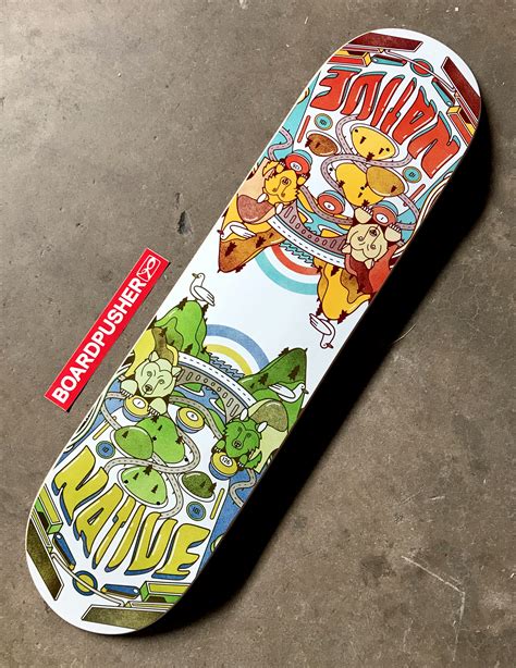 Featured Deck Of The Day Custom Skateboard By Ivan Minsloff And Native