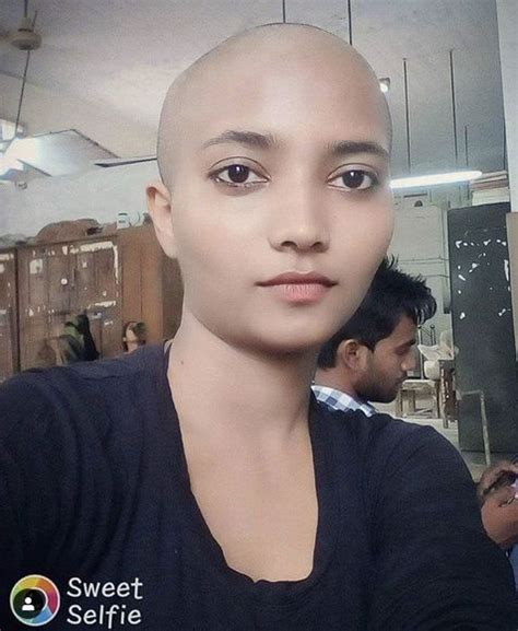 pin by traditional 81 on bald n beautiful indian girls shaved hair women bald women bald girl
