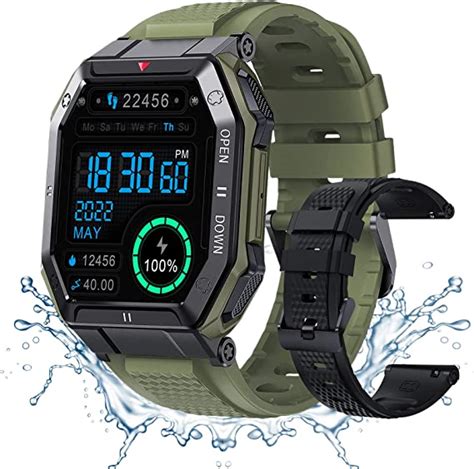 Military Smart Watches For Men With Text And Call Smart Watch For