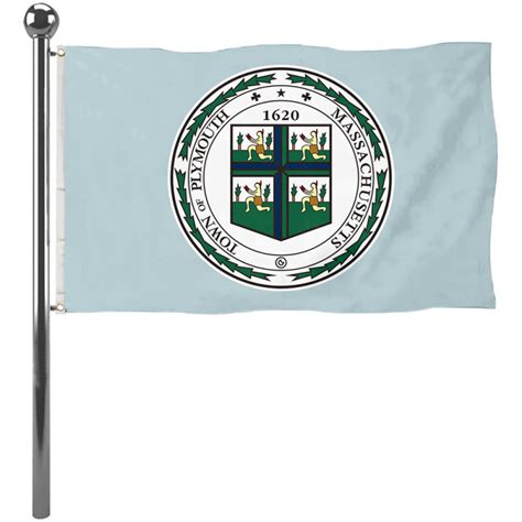 Plymouth Massachusetts Flag