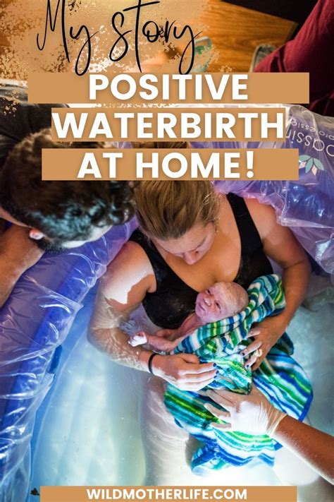 Waterbirth At Home Home Birth Water Birth Home Birth Birth Stories