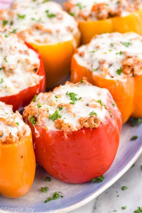 Crockpot Stuffed Peppers Are A Delicious Easy Dinner To Come Home To