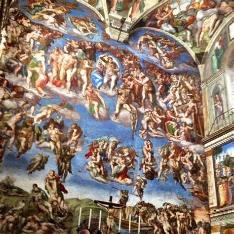 Cappella Sistina Vatican City The Last Judgement Inside
