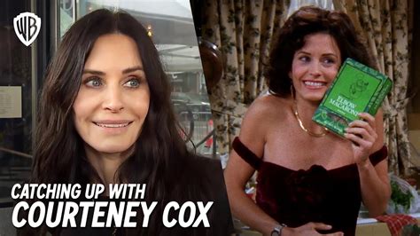 catching up with courteney cox warner bros tv youtube