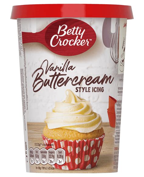 Betty Crocker Vanilla Buttercream Frosting G Present Presenttips