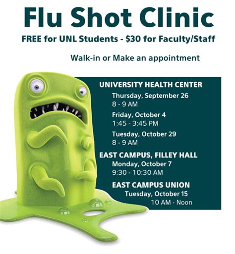 Next Uhc Flu Shot Clinic Is Sept 26 Nebraska Today University Of