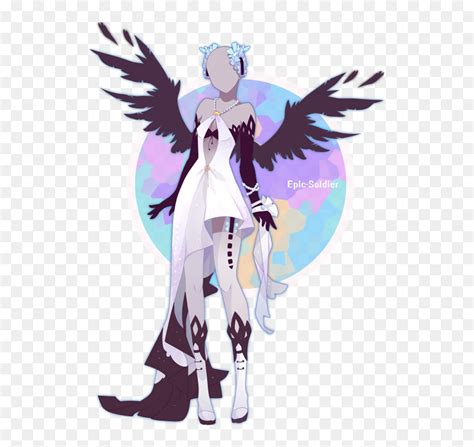 Angel Warrior Clipart Anime Fallen Angel Anime Girl Outfit Ideas Hd