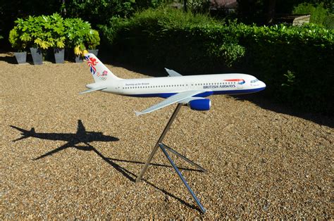 124 Scale British Airways Airbus A320 Model By Space Models Team Gb