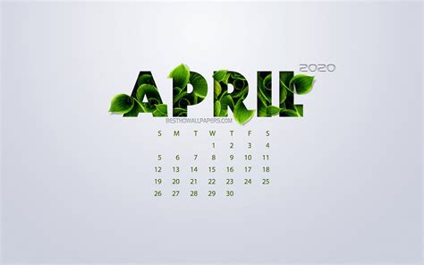 april  calendar wallpapers hd background images