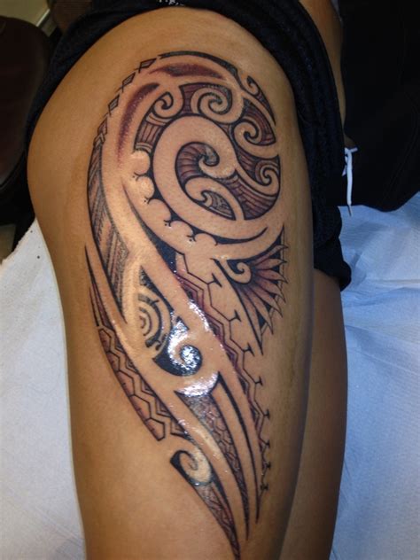 Tribal Thigh Tattoos Designs Ideas And Meaning Tattoos