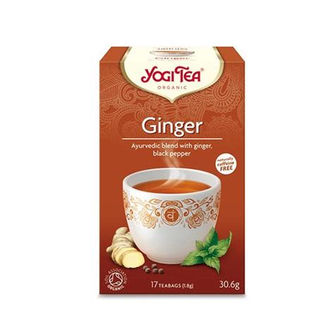 Yogi Tea Ginger Ø 17 Br Med24dk