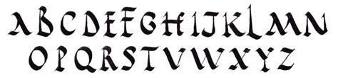 Calligraphy CALLIGRAPHY ALPHABETS