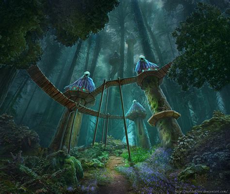 The Fairy Forest By Noldofinve On Deviantart
