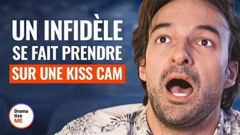 Le Mari A TrompÉ Son Épouse Par Kiss Cam Dramatizeme France Kiss