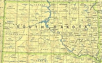 South Dakota road maps, city street maps with SD travel directions ...