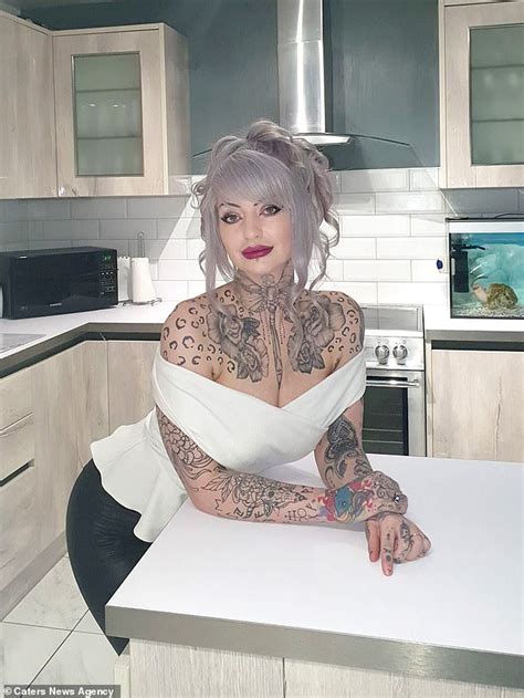 Mother Of Three 36 With More Than 100 Tattoos Claims She Could Be The