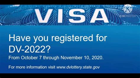 Fy 2022 lottery results will be the dv lottery is open to natives of countries that have historically low rates of immigration to the united states. How to register for DV Lottery Visa 2022 - YouTube