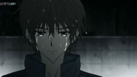 Anime Boy Crying Anime Girl Crying In The Rain Image Search Results