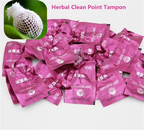 FDA Approved Herbal Clean Point Beautiful Life Tampon Vaginal Pearls