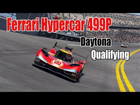 Ferrari P Hypercar Qualifying Daytona Assetto Corsa Driver