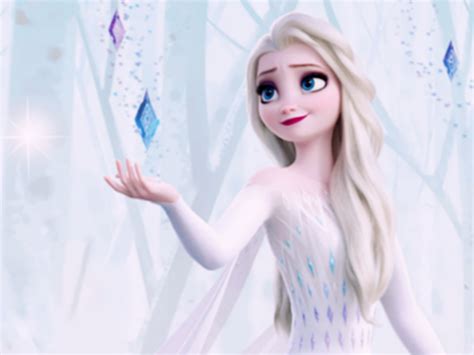 Frozen 2 Wallpaper Elsa Hair Down