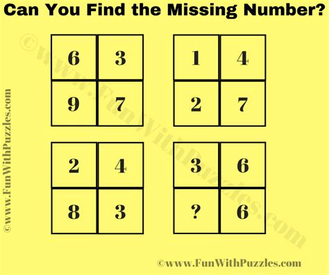 Number Puzzle Logic Maths Puzzle Question And Answer