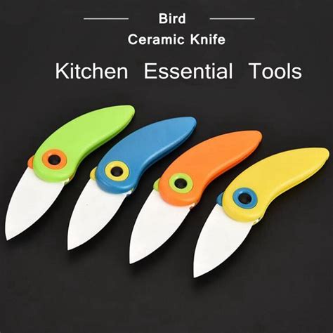 2017 New Mini Bird Ceramic Knifes Multicolor T Knife Pocket Ceramic