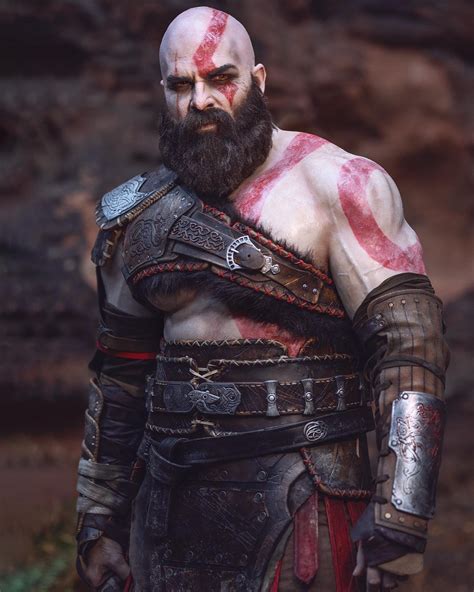 god of war w rzeczywistości maul cosplay jako kratos robi ogromne wrażenie