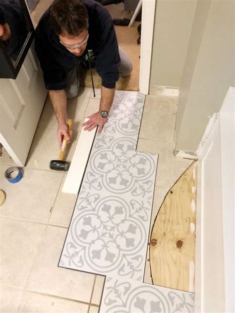 Can You Put Vinyl Tile Over Ceramic Tile Floor Vinyl Tile Over