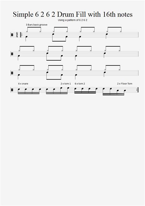Drum Fills Archives Page 4 Of 4 Learn Drums For Free
