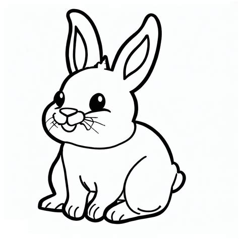 Little Rabbit Coloring Page Download Print Or Color Online For Free