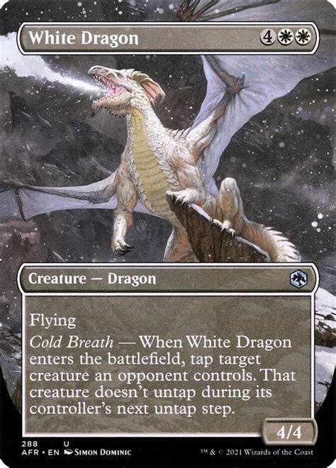 White Dragon · Adventures In The Forgotten Realms Afr 288 · Scryfall
