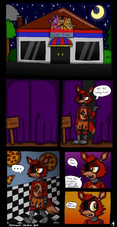 Out Of Order A Fnaf Comic Ch 1 P 1 By Spacecat
