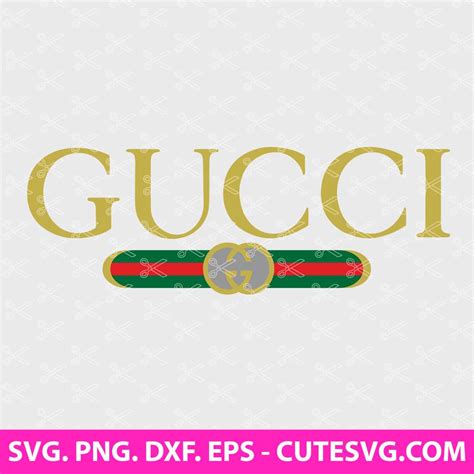 Gucci Logo Svg File Luxury Brand Fashion Logo Svg Vector