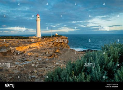 Cape Nelson State Park At Sunset View Of The Lighthouse In Australia