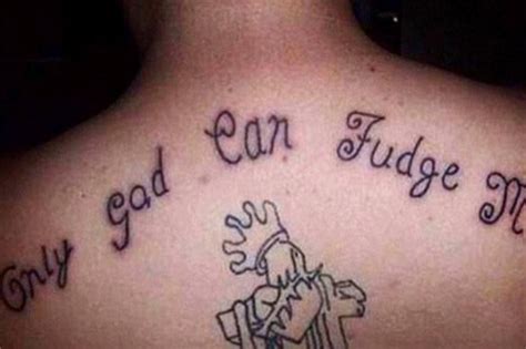 Worst Tattoo Fails Brits Show Off Hilariously Bad Inkings Daily Star