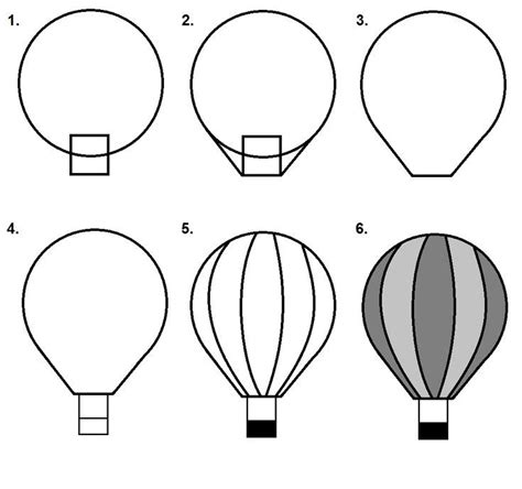 Heißluftballon Schritt Für Schritt Anleitung Kalender Hot Air