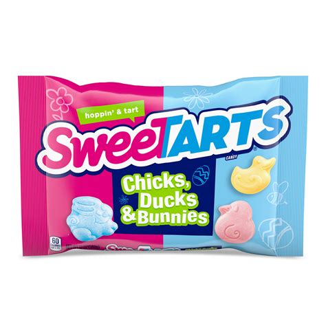 buy sweetarts chicks ducks and bunnies easter candy for egg hunt full size candy for easter