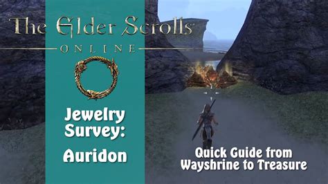 ESO Jewelry Crafter Survey Auridon Elder Scrolls Online From