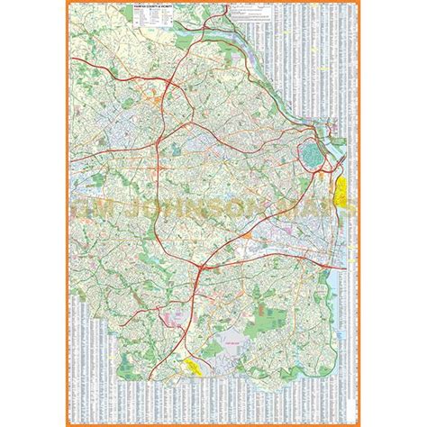 Northern Virginia Virginia Street Map Gm Johnson Maps