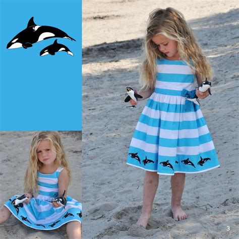 Lofff Clothing Aqua Whale Dress Cute Kids Fashion Whale Dress Kids