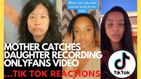 Mother Catches Daughter Recording Onlyfans Video Tik Tok Bms Reaction