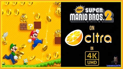 New Super Mario Bros 2 On Citra 4k Rtx 2080 I7 9700k Youtube