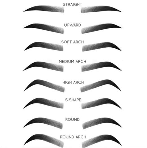 Top Eyebrow Shapes For Women To Choose From в 2020 г Идеи макияжа Макияж бровей Брови