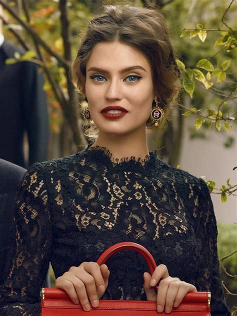 Bianca Balti Italian Model For Dolce And Gabbana Via Orientsystem