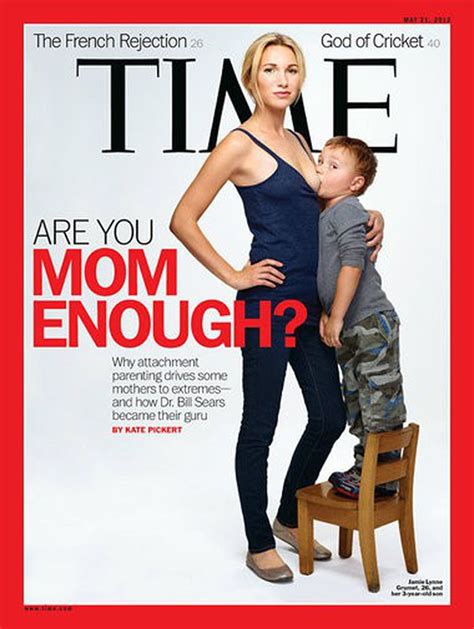 Time Magazine Cover Shows Mom Breastfeeding 3 Year Old Son For Mothers Day Issue