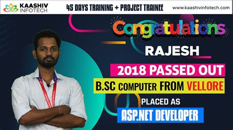 Kaashiv Infotech Chennai Tamil Nadu Asp Developer Course Web Development Course Youtube