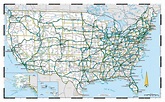 Large highways map of the USA | USA | Maps of the USA | Maps collection ...